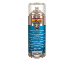 Hycote Petrol Resistant Lacquer Spray Paint 400ml 400ml Clear
