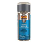 Hycote Peugeot Graphite Grey Metallic Double Acrylic Spray Paint 150ml 150ml Grey/Silver