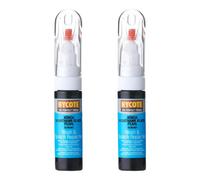 Hycote Touch Up Brush Paint Honda Nighthawk Black (Pearlescent) 12.5Ml X2