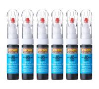 Hycote Touch Up Brush Paint Xcad404 Audi Volcano Black (Pearlescent) 12.5Ml X6