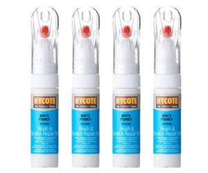 Hycote Touch Up Brush Xcpb309 White Paint Primer 12.5Ml X4