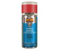 Hycote Vauxhall Flame Red Double Acrylic Spray Paint 150ml 150ml Red