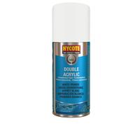 Hycote White Primer Double Acrylic Spray Paint 150ml 150ml White