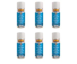 Hycote White Primer Spray Paint 400ml - Pack of 6 | Automotive Primer for Car Bodywork | Fast-Drying, High Coverage, Durable Base Coat for Acrylic, Cellulose, Alkyd & Polyurethane Paints
