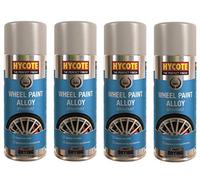 Hycote XUK400 Alloy Wheel Rim Aerosol Spray Paint 400ml X 4