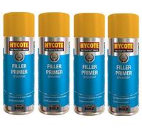 Hycote XUK602 Filler Primer Spray Paint 400ml Aerosol Paint Preparation *4