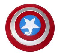 HYCYOZUR Captain Shield Shield Costume Prop, Red, Blue and White, 30 cm, for Kids' Halloween Cosplay and Birthday Party