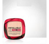 hyd Infallible 24H Fresh Wear Foundation in a Powder - 180 Rose Sand, 9g | Waterproof, Sweatproof, Transferproof | 24H Long-Lasting Matte Finish