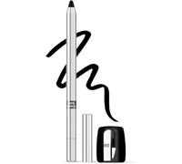 hyd Midnigh.tt Kohl Kajal Pencil - Waterproof, Smudgeproof With Sharpener - 24 Hours Long Stay - Darkest Black - One Swipe Application - Vitamin E, Olive Oil and Castor Oil - 1.5 Gm, Matte Finish
