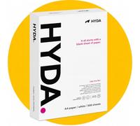 HYDA A4 Printer Paper 75gsm, White Copy Paper, 500 Sheets 1 Ream, A4 Copier Paper for Inkjet, Laser Printers & Copiers