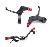 HYDBCNP Bicycles Rear Brake Drum 2 Finger Brake Levers Mountain-Bicycle Kid Bike MTB for Mechanical Disc Brakes Linear-Pull Brakes Components(Greed)