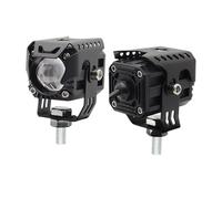 HYDBCNP Headlamp Front Headlight 1 Pair Motorcycle Fog Light 3,000LM Amber White Red Strobe Lights 5 Modes Offroad Spotlight LED Light Waterproof Fog Headlights