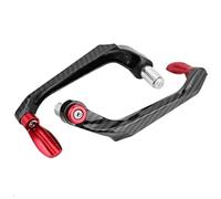 HYDBCNP Motorcycle Handguards Motorcycle Scooter Mountain Bikes Brake Guard Lever Handlebar Clutch Handguard Protector Modification Motorcycle Handlebar Protector(Red)