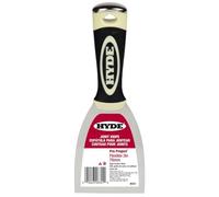 Hyde Carbon Steel 3-Inch Flexible Joint Knife, Patent-Pending Design overmold ABS Handles, for Construction and Repair Projects