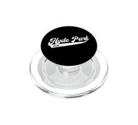 Hyde Park Boston Typographic Retro Distressed Design PopSockets PopGrip for MagSafe