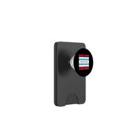 Hyde Park Chicago Illinois Flag Loop 773 312 Deep Dish Pizza PopSockets PopWallet for MagSafe
