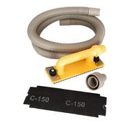 Hyde Tools 09165 Dust-Free Drywall Vacuum Hand Sander with 6-Foot Hose