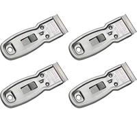 Hyde Tools 13050 Delta Heavy Duty Glass Scraper, 4 Pack
