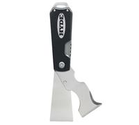 Hyde Tools Hyde 06940 5-In-1 Two Blade Folding Painters Tool Stainless Steel Spreader & Scraper