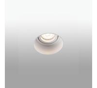 Hyde White Tiltable round recessed Downlight Trimless GU10 Netlighting White One Size