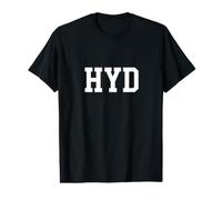 Hyderabad HYD Minimal Typography Design Value Graphic T-Shirt