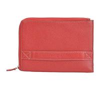 HYDESTYLE Pratico Zipped Grained Leather ipad Mini Case, Protective Cases Fully Lined & Protective Cushion Travel Friendly ipad Cases, Secure with Zip, Slim & Lightweight Leather ipad Cover