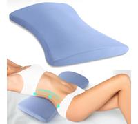 Hydomi Lumbar Support Pillow for Bed Relief Back Pain: Lower Back Pillow for Sleeping - Memory Foam Waist Pillow - Back Bolster Pillow for Side, Back&Stomach Sleepers - Car Seat Cushions for Car, Sofa
