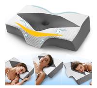 Hydomi Memory Foam Cervical Pillow for Neck and Shoulder Pain: Orthopedic Neck Support Pillows for Sleeping with Hollow Design Ear Pain Free-