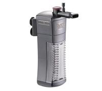Hydor Pico Pro, Aquarium Filter up to 45 Liters, 4.5 W, 300 l/h, Silent and Compact, Suction Cup Attachment, 3 Stages: Mechanical, Biological, Chemical, 6 x 8 xh 18 cm