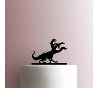 Hydra Dragon Acrylic Cake Topper 3mm Thick Premium Laser Cut Cake Decoration for Birthday, Wedding, Baby Shower & Party Cakes Durable Reusable
