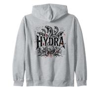 Hydra Legend Greek Myth Monster Battle Hydra Zip Hoodie