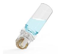 Hydra Needle 64 Derma Stamp Microneedling Pin Length 0.5 mm, Serum Applicator Bottle Reusable for Anti-aging Skin Care Hair Beard Growth Stimulation