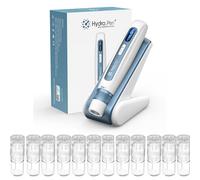 Hydra Pen H5 Skincare Kit, Wireless Serum Infusion System with EMS Microcurrent & LED Display, Facial Device for Wrinkle & Blemish Appearance, Includes 12 Replacement Cartridges, Serum Not Included