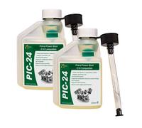 Hydra PIC-24 Petrol Injector Cleaner and Carb Cleaner Additive, 2x250ml Treats 500 litres, With Petrol Cleaner you get more Petrol Power with Octane Booster Removes Deposits Improves Combustion