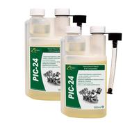 Hydra PIC-24 Petrol Injector Cleaner and Carb Cleaner Additive, 2x500ml Treats 1000 litres, With Petrol Cleaner you get more Petrol Power with Octane Booster Removes Deposits Improves Combustion