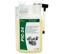 HYDRA PIC-24 Petrol Injector Cleaner Fuel Additive With Petrol Cleaner you get more Petrol Power with Octane Booster Removes Deposits Improves Combustion 1L Treats 1,000 litres