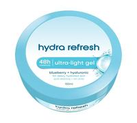 Hydra Refresh Ultra-Light Gel - 150ml | 48-Hour Hydration | Oil-Free Moisturiser with Hyaluronic Acid | Super Light Gel for Oily, Dry & Combination Skin | For Face & Body | Unisex