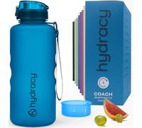 Hydracy Motivational Water Bottle with Time Marker & Fruit Infuser 2 L