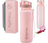 Hydracy Motivational Water Bottle with Time Marker & Fruit Infuser 500 ml
