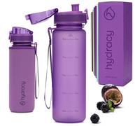 Hydracy Motivational Water Bottle with Time Marker & Fruit Infuser 500 ml