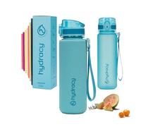Hydracy Motivational Water Bottle with Time Marker & Fruit Infuser 500 ml