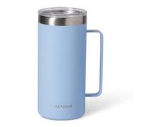 Hydragear Roast Double-Wall Insulated Stainless Steel Mug - 25 Oz - Cobalt Powder Coat