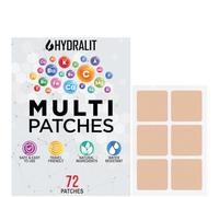 Hydralit Multi Plus Topical Patch for Adults Men Women Essential Daily Healthy Patches Natural Boost Time-Released Formula All Day Nutrition Immune Support Skin Travel Friendly 72 Pack
