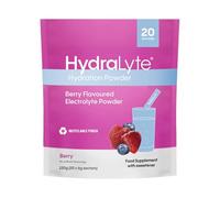 Hydralyte Effervescent Electrolytes Powder Sachets - 20 Flavoured Sticks - Rapid Rehydration - Prevent Dehydration - Achieve Optimal Hydration (20 Sachets, Berry)