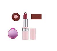Hydramatic Matte Lipstick Kit consists of Lipstick Hydra FAWN, Glimmerstick lip liner SIMPLY SPICE, and handbag makeup mirror by Avon