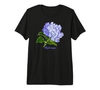 Hydrangea Beautiful Flower Botanical Premium T-Shirt