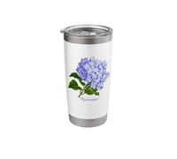 Hydrangea Beautiful Flower Botanical Stainless Steel Insulated Tumbler