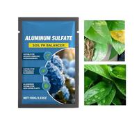 Hydrangea Blueing Plant Acidifier - Aluminum Sulfate Soil PH Lowerer For Gardens & Ponds | Turns Hydrangeas Blue, 100g Dilutable Formula For Safe Use