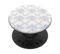 Hydrangea Coastal Grandmillenial Floral Nantucket Summer PopSockets Adhesive PopGrip