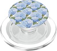 Hydrangea Coastal Grandmillenial Floral Nantucket Summer PopSockets PopGrip for MagSafe